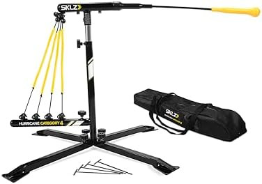 SKLZ Hurricane Batting Swing Trainer for Baseball & Softball - Durable Swing Arm - 4 Power Band S... | Amazon (US)