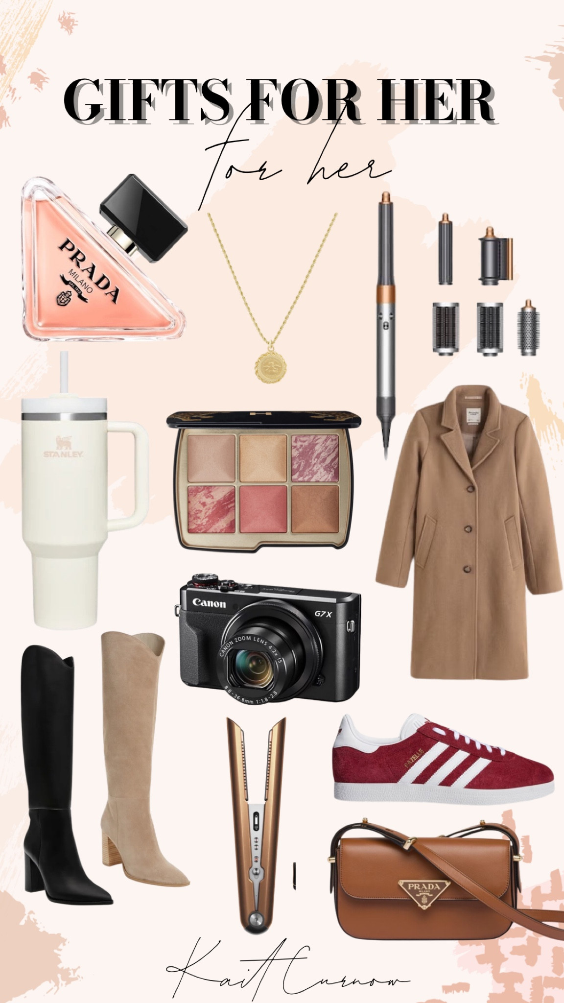 Gifts for her 🫶🏼 a few favorites I love and would recommend over and over again as well as some things on my wish list! 
Code KAIT20 To save on electric picks! 

#LTKHoliday #LTKGiftGuide #LTKSeasonal