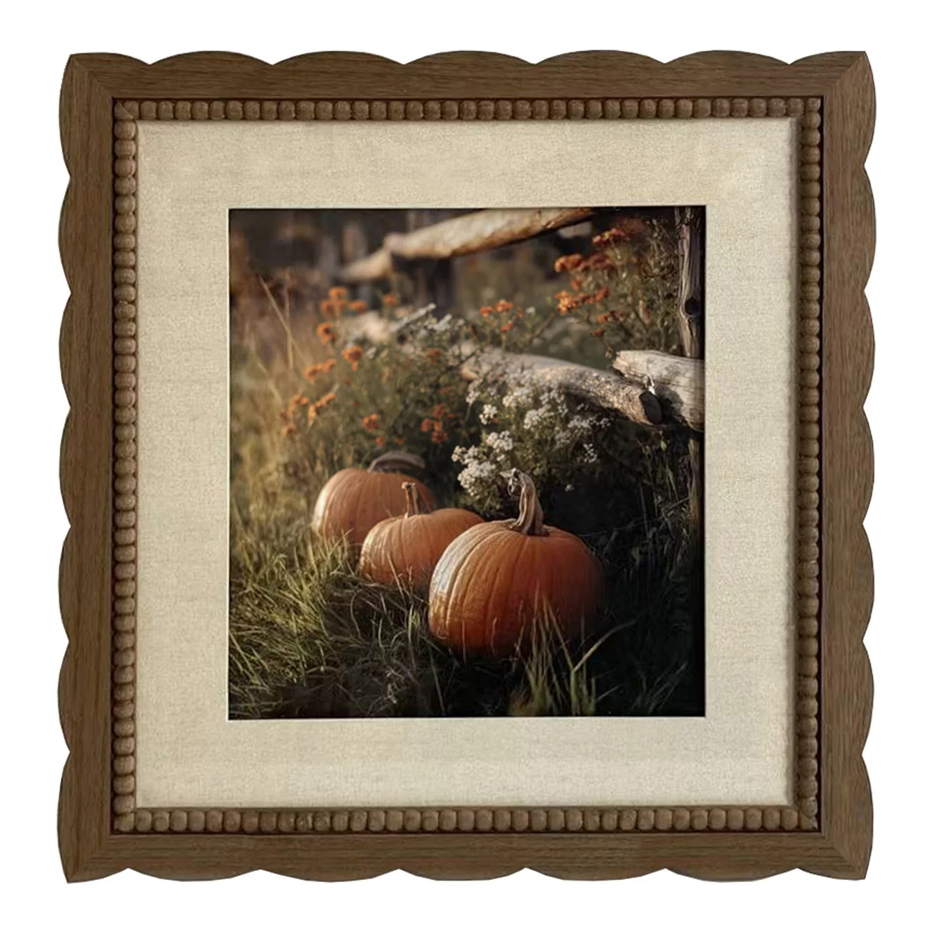 Traditional Pumpkin Framed Wall Art | Kohl's