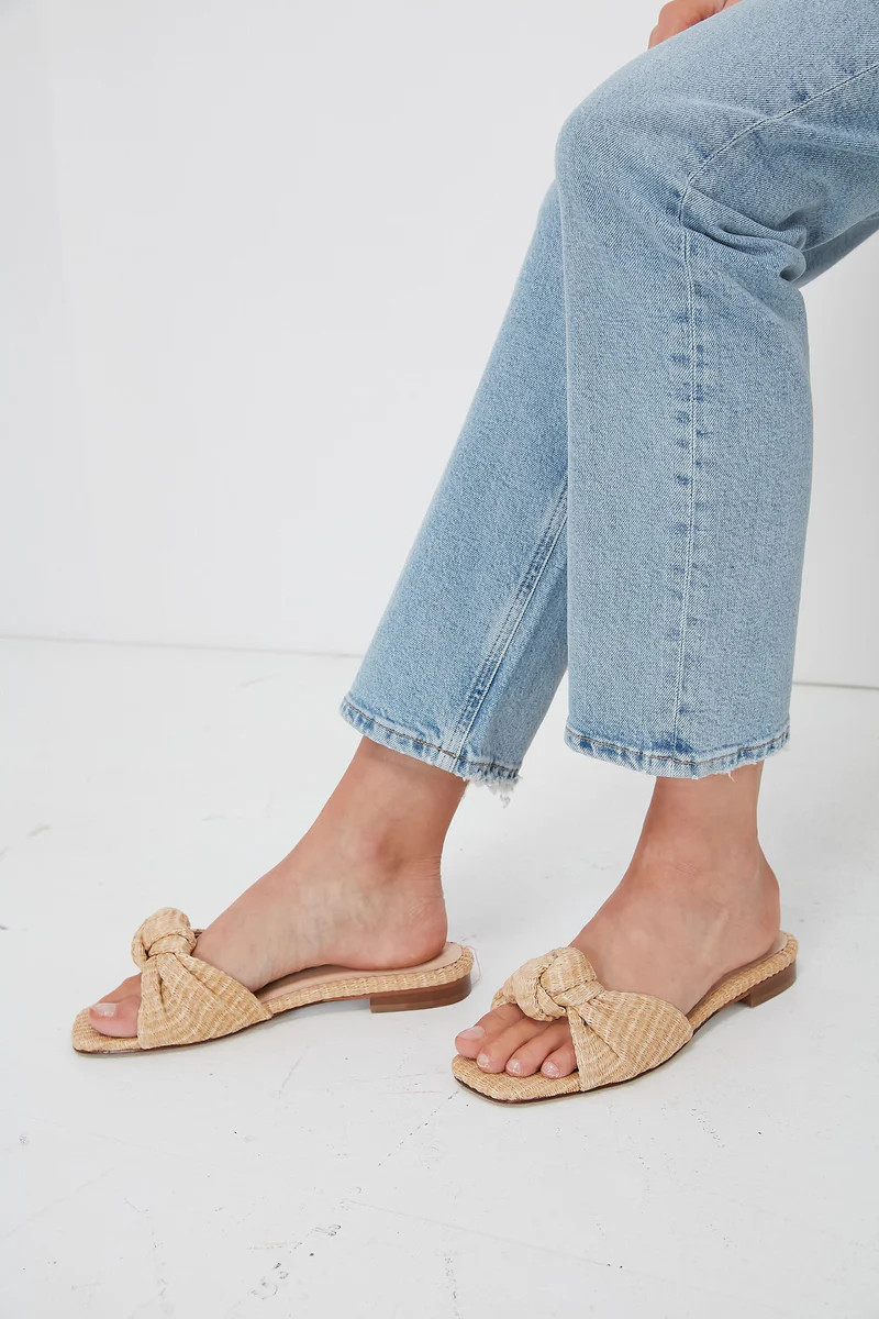 Raffia Brit Sandals | Tuckernuck (US)