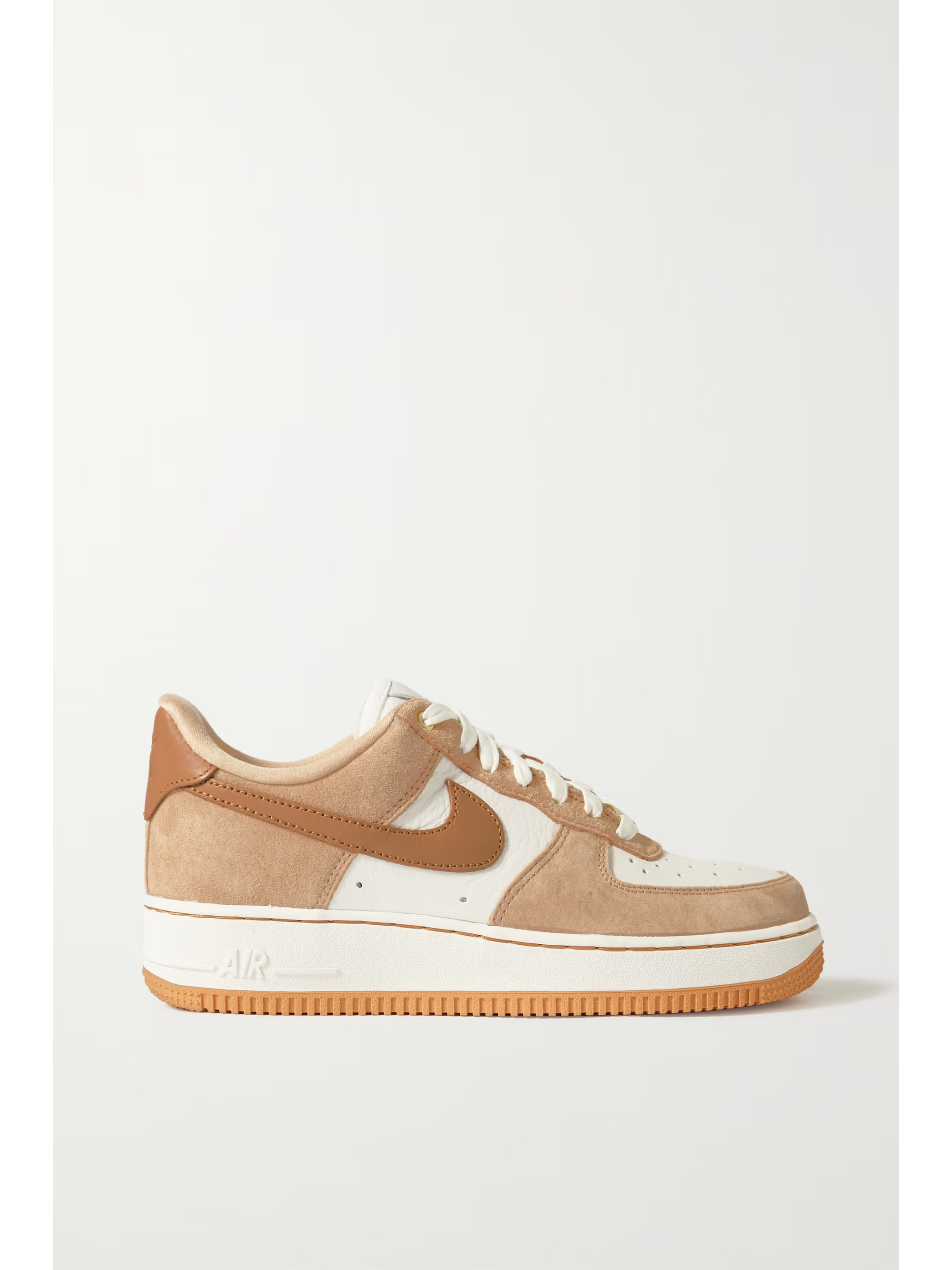 Air Force 1 LXX leather and suede sneakers | NET-A-PORTER (US)