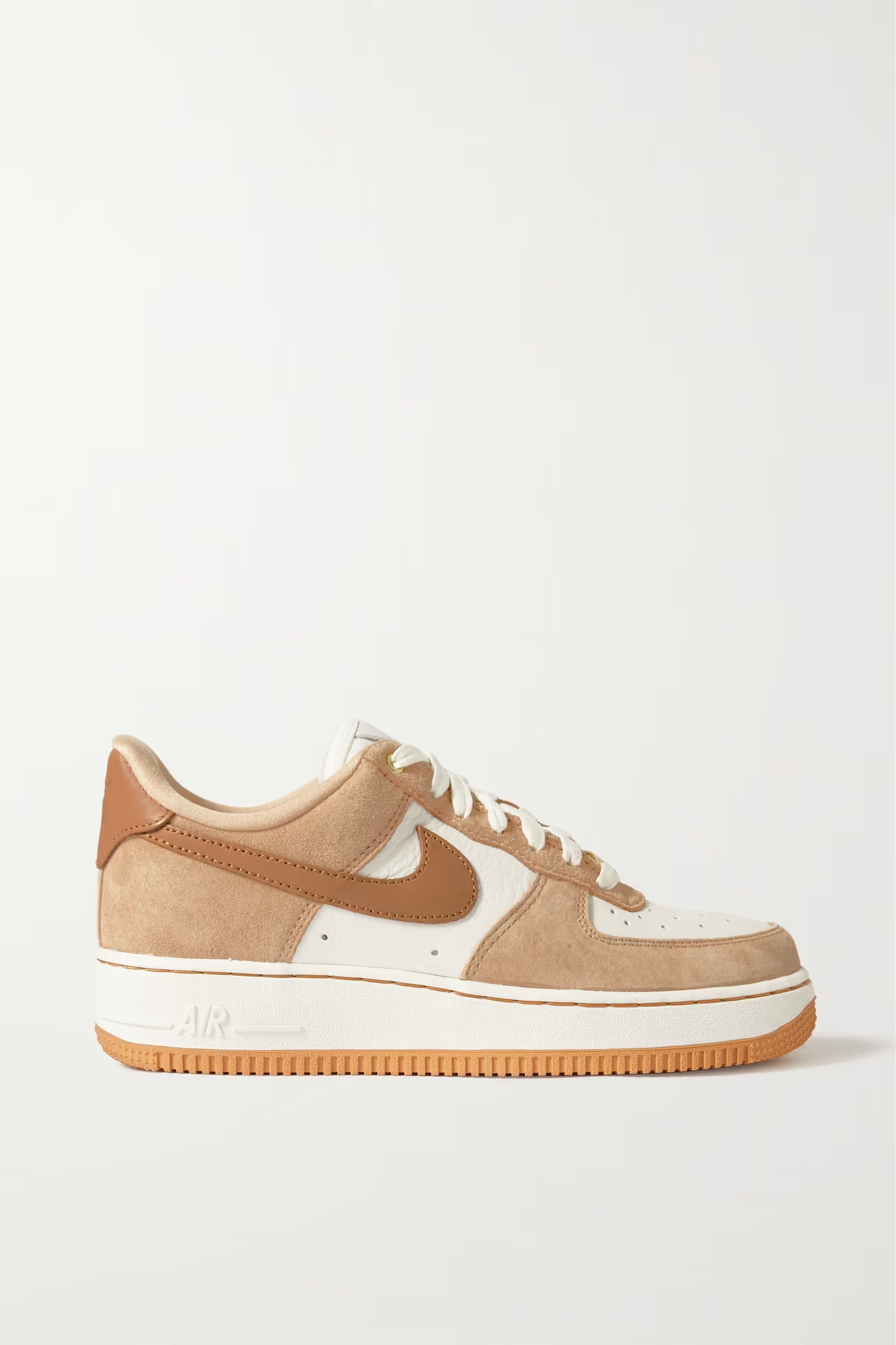 Air Force 1 LXX leather and suede sneakers | NET-A-PORTER (US)