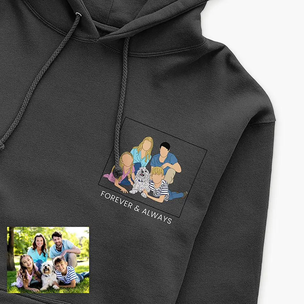 Treasured Ties - Custom Family Hoodie | Lime & Lou (US)