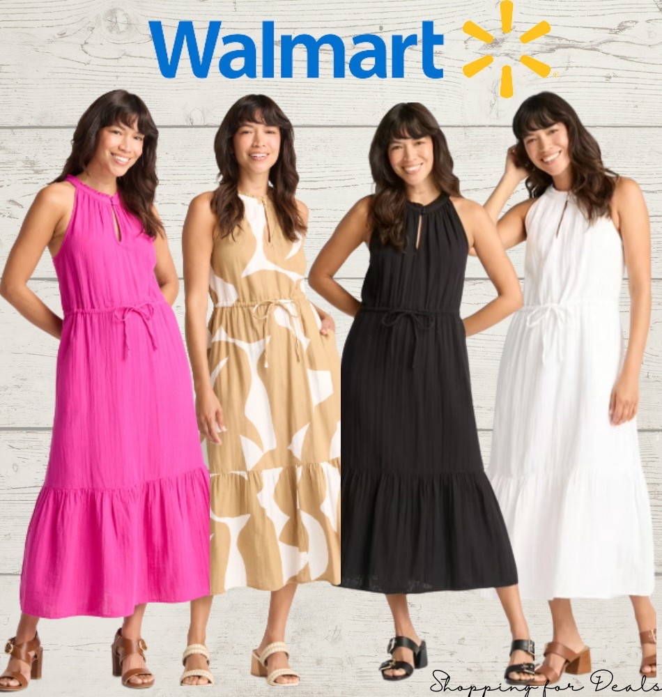 These pretty maxi dresses are under $19 and perfect for summer!
#walmartpartner #walmartfashion @walmart