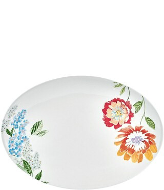 Fitz and Floyd Meadow Medium Platter, 14" | Dillard's | Dillard's