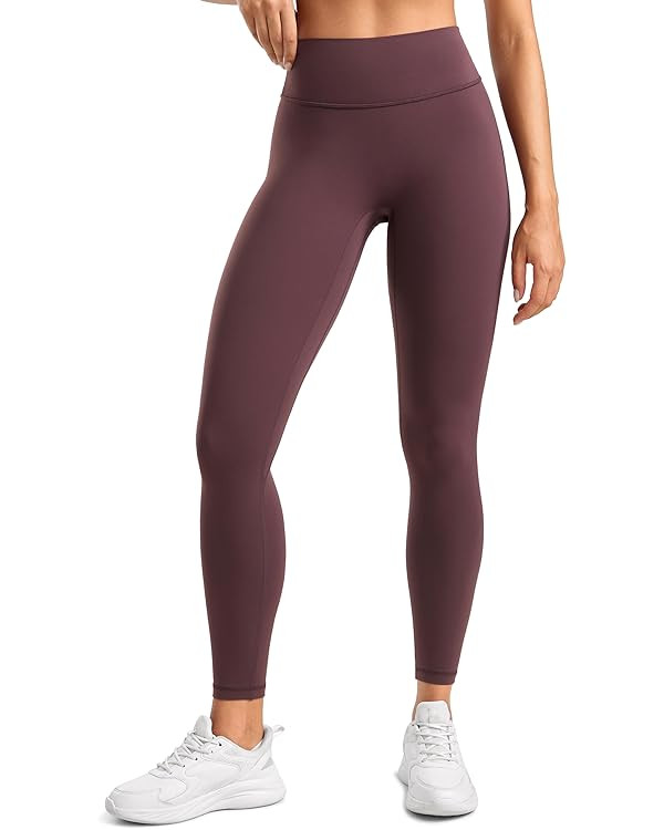 Womens High Waisted No Front Seam Lounge Yoga Legging 25" Workout Tummy Control Gym Yoga Pants | Amazon (US)