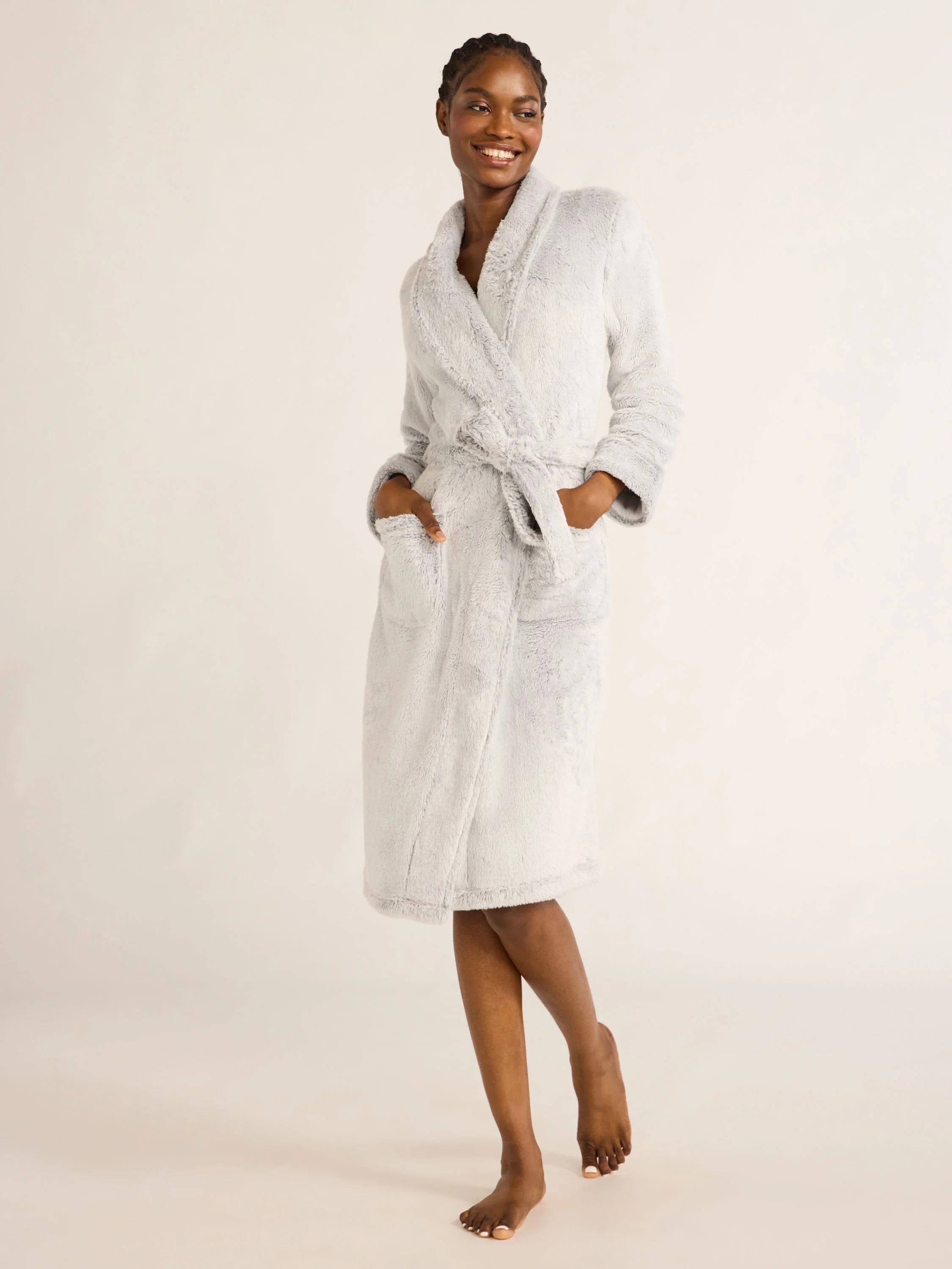 Joyspun Women's Plush Robe, Sizes S to 3X | Walmart (US)