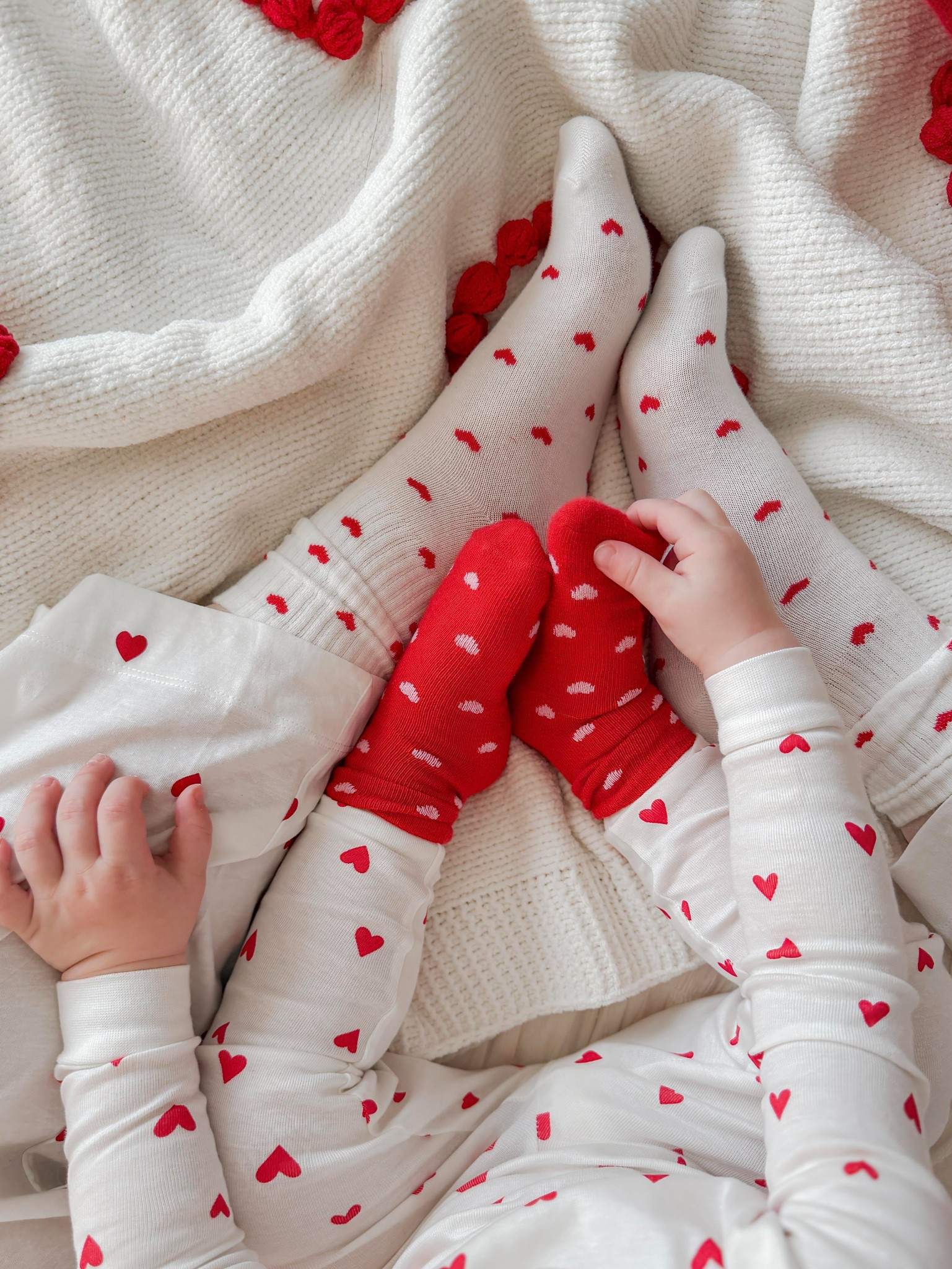 Valentine's Day pjs & socks 

#LTKValentine #LTKmomlife #LTKBaby