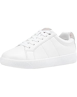 Vepose White Sneakers 8013 Casual Fashion Comfortable Classic Shoes for Walking | Amazon (US)