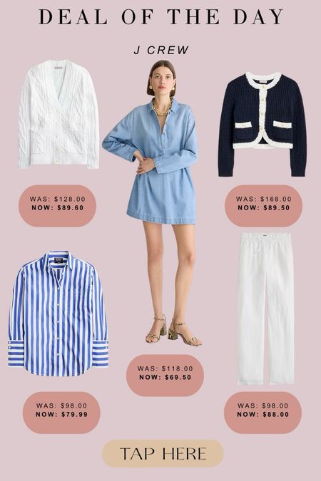 Refresh your spring/summer wardrobe at J crew! Sales up to 60% off on select items!! 

#LTKworkwear #LTKsalealert #LTKstyletip