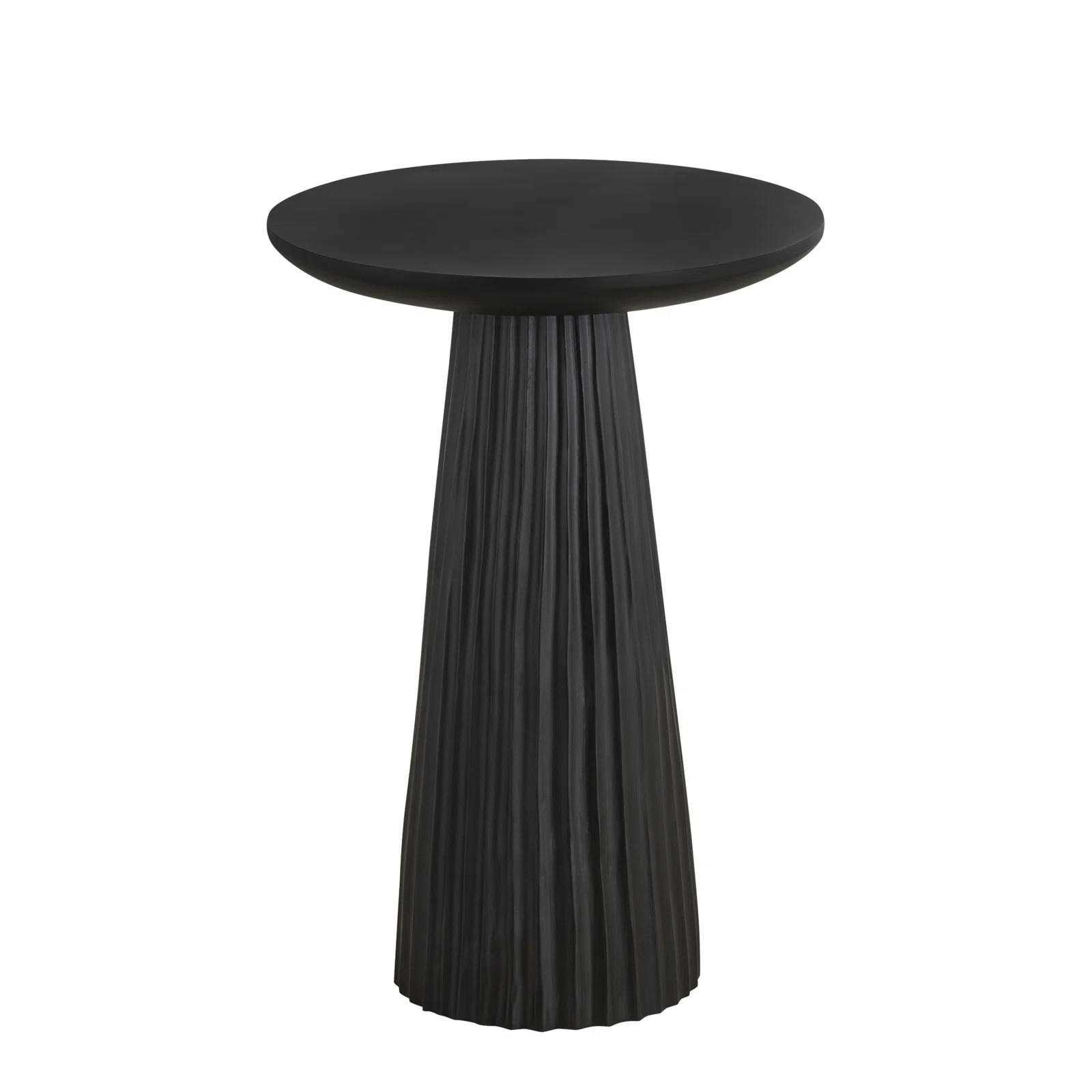 Ivy Bronx Adejinmi Black Finished Wood Side Table & Reviews | Wayfair | Wayfair North America