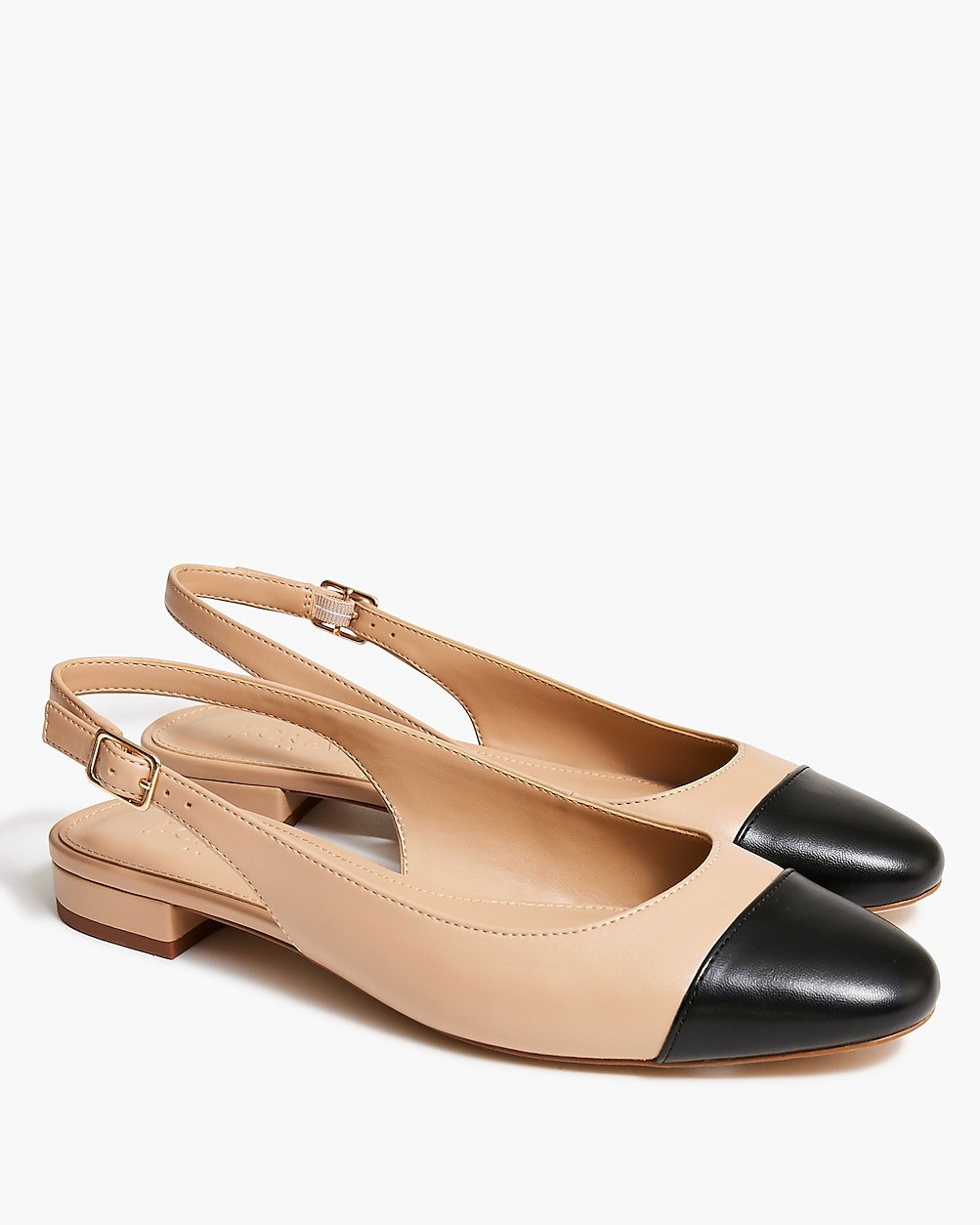 Slingbacks with cap toe | J.Crew Factory