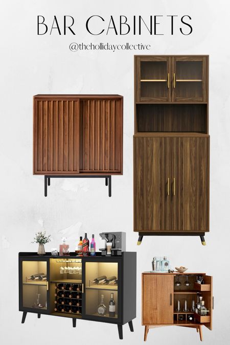 Style your favorites in a beautiful bar cabinet. Love these! 

#LTKhome #LTKMostLoved