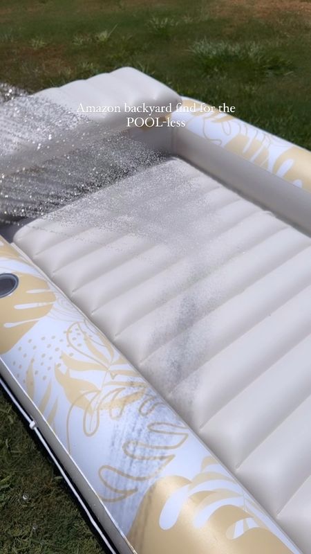 Amazon backyard find! Float is perfect for laying out when you don’t have a pool 

#LTKSwim #LTKFindsUnder50 #LTKStyleTip