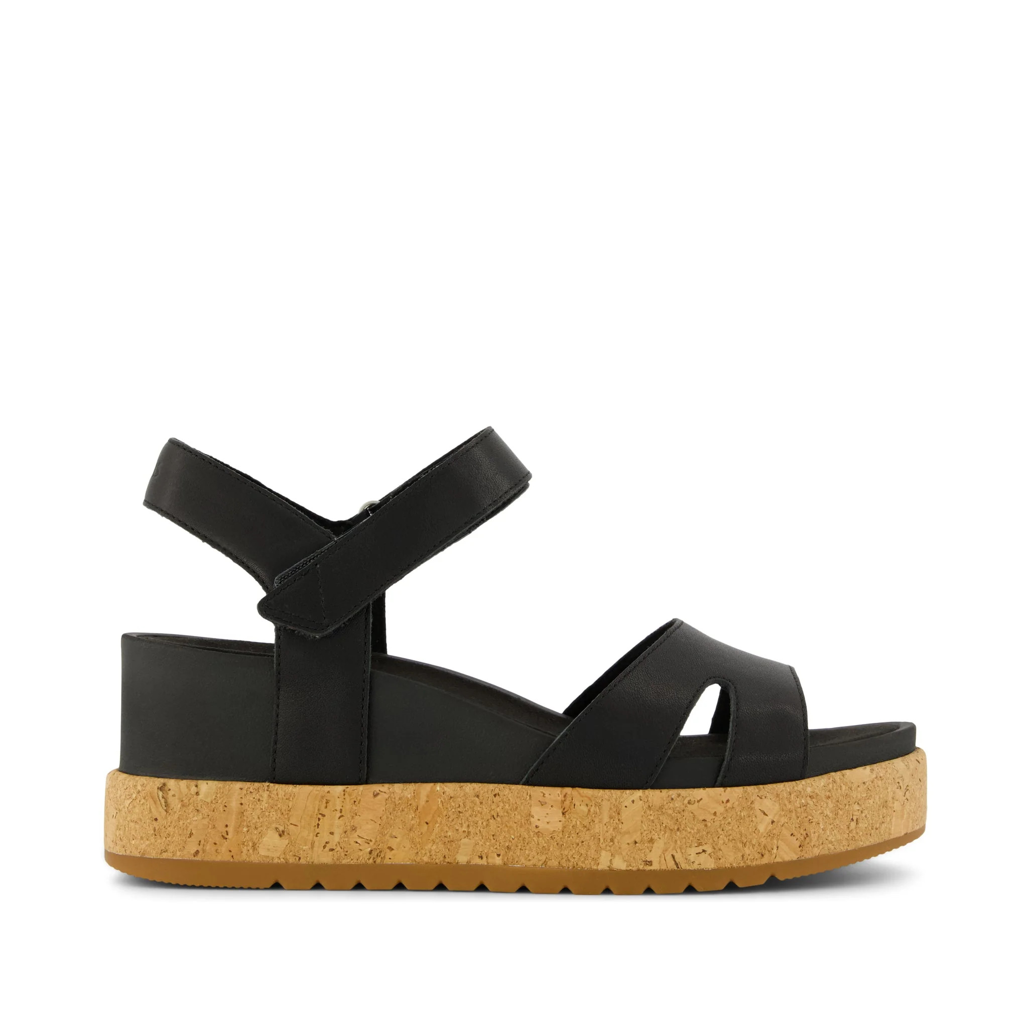 Womens Alana Wedge Sandal Brown Leather | Toms EMEA