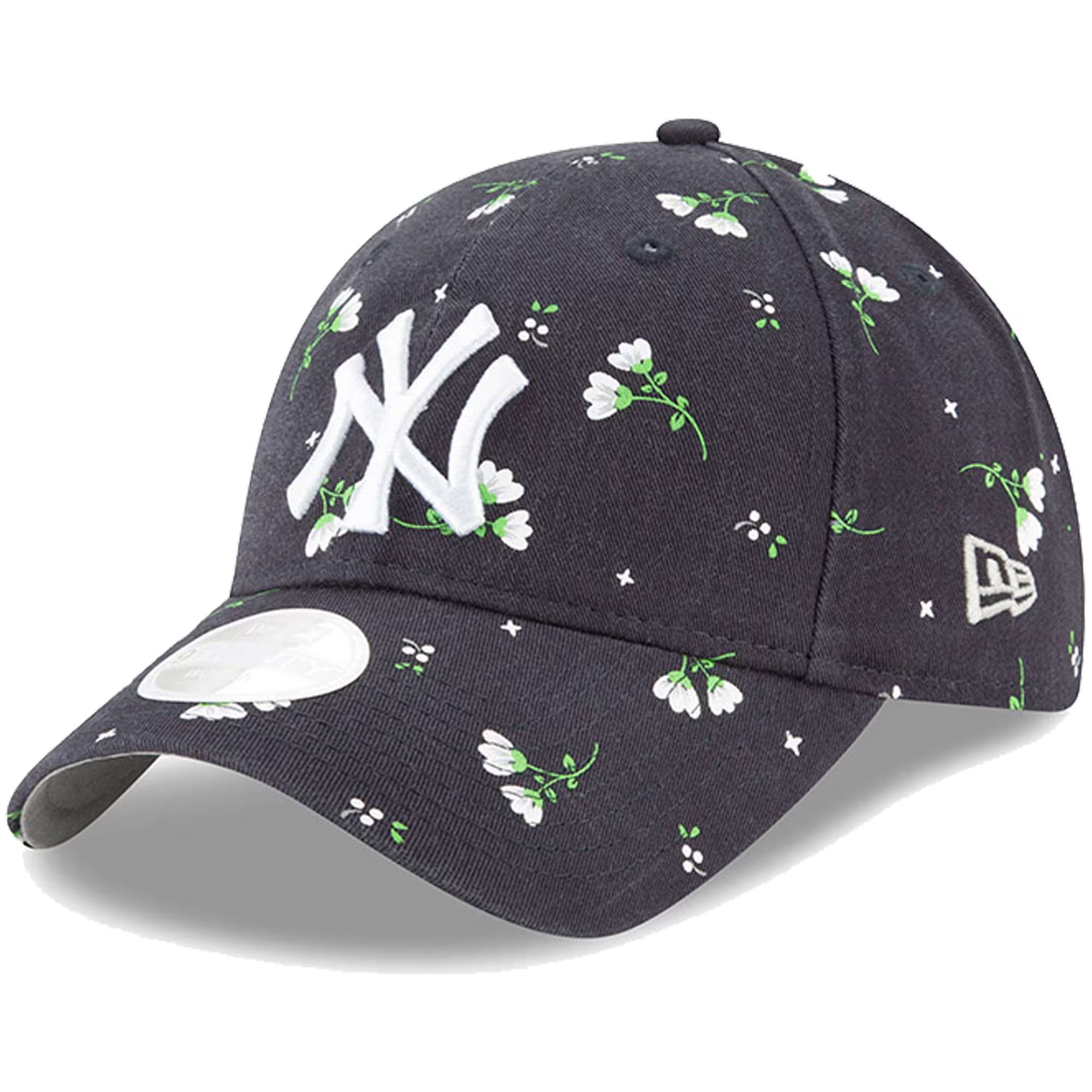 New York Yankees New Era Women's Blossom 9TWENTY Adjustable Hat - Navy | Fanatics