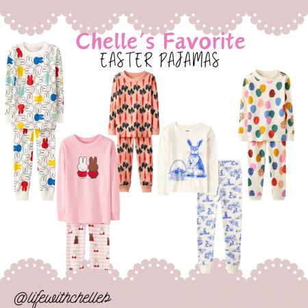 Easter pajamas. Take advantage of the sales! #easter 

#LTKSeasonal #LTKkids #LTKSpringSale