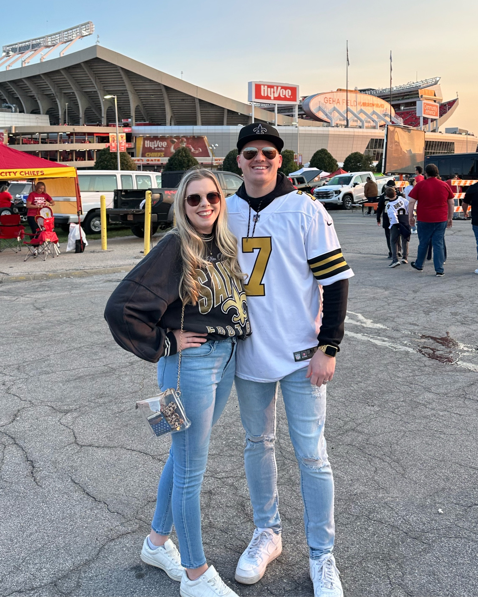 What to wear to a New Orleans Saints game! 

#LTKStyleTip #LTKSeasonal #LTKFindsUnder100