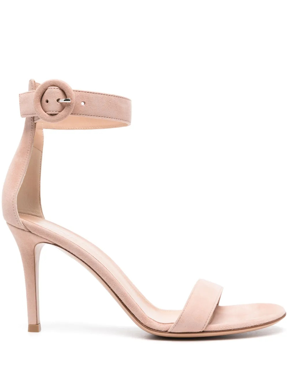Gianvito Rossi 90mm Portofino Sandals | Neutrals | FARFETCH UK | Farfetch Global