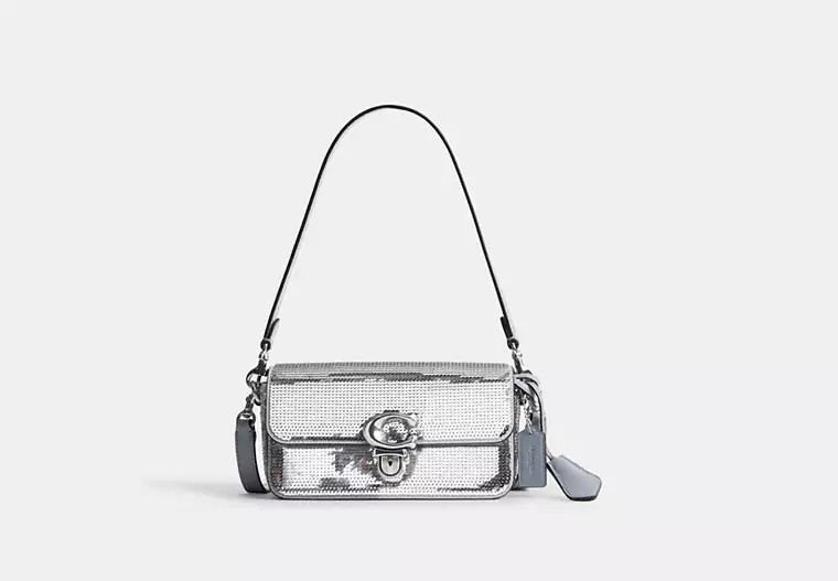 Studio Baguette Bag With Sequins | Coach (UK)