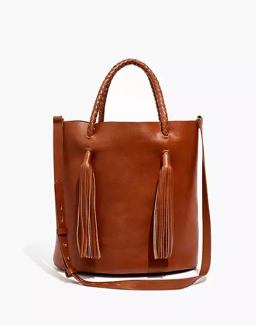 The Tasseled Bucket Bag | Madewell