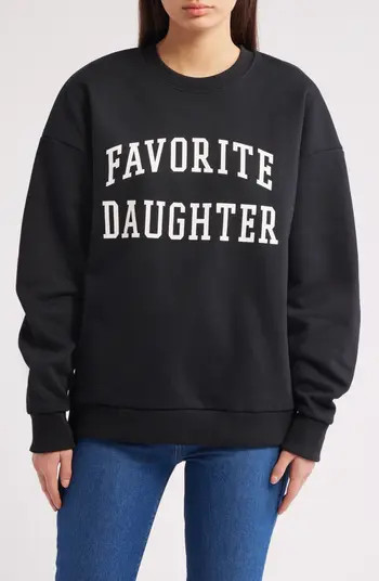 Collegiate Cotton Blend Sweatshirt | Nordstrom