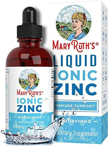 Vegan Liquid Zinc Sulfate by MaryRuth's 4oz | Organic Glycerin + Ionic Zinc Supplement Provides I... | Amazon (US)