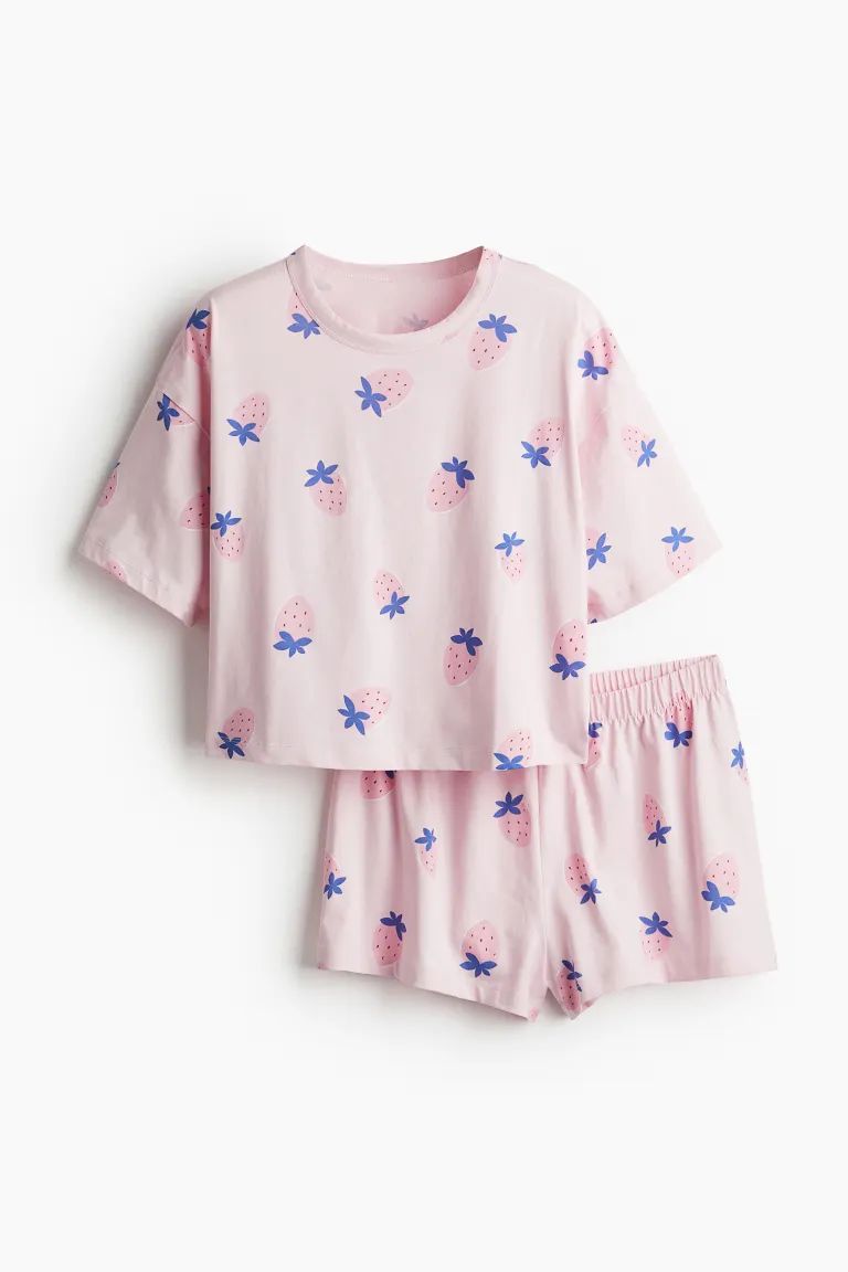 Pajama T-shirt and Shorts | H&M (US + CA)