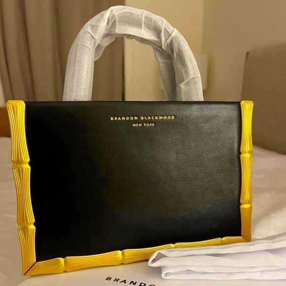 Brandon Blackwood bamboo tote | Poshmark
