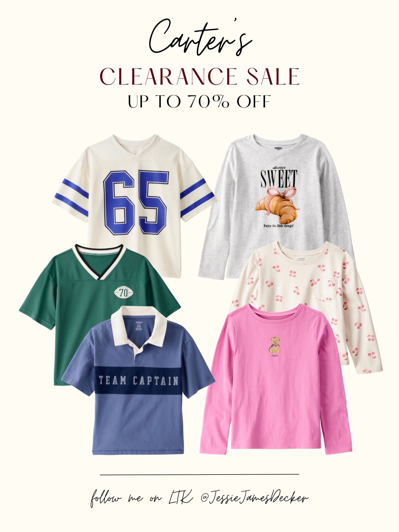 Deals for You: Clearance Styles Up to 70% off!

#LTKKids #LTKootd #LTKSaleAlert