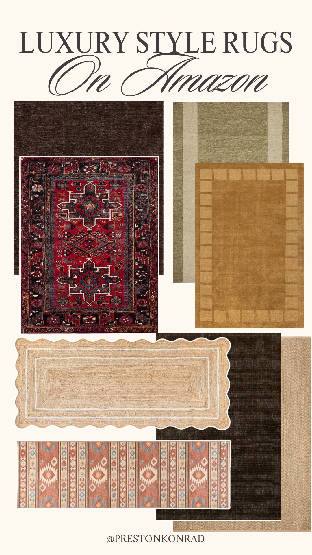 A curated collection of all the most luxurious looking Amazon rugs✨👏

#LTKMens #LTKHome #LTKSeasonal