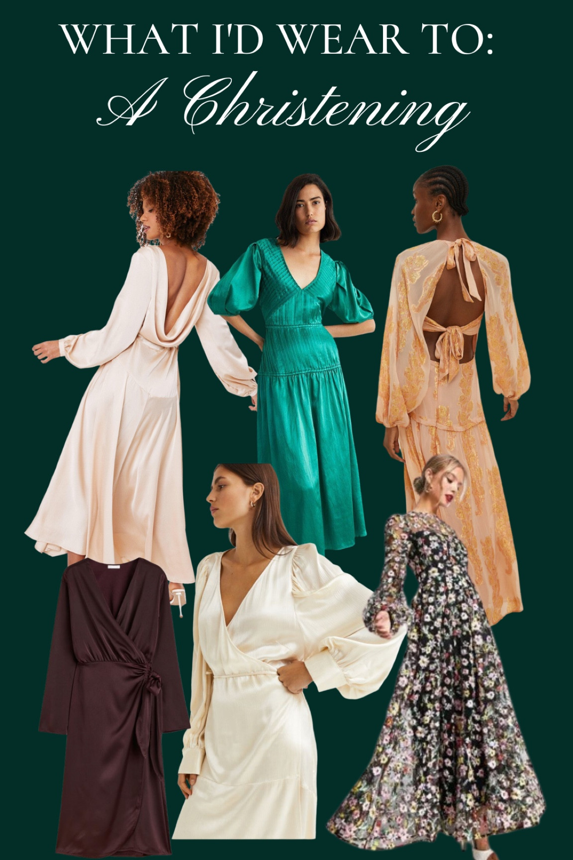 What I’d wear to a Christening