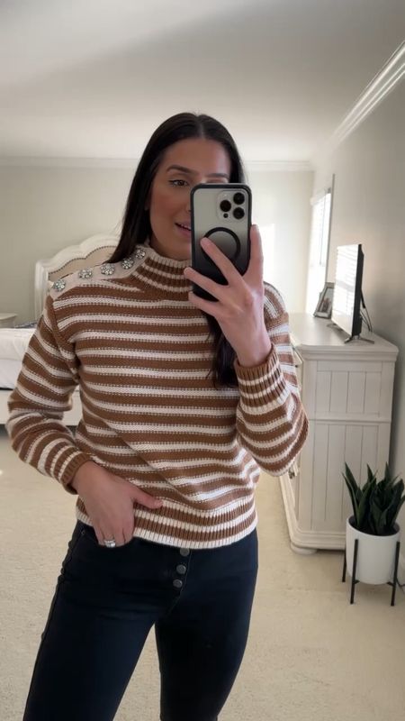 Striped sweater for winter - winter sweater - sweater favorites - striped sweater outfit - outfit inspo

#LTKSeasonal #LTKstyletip #LTKHoliday