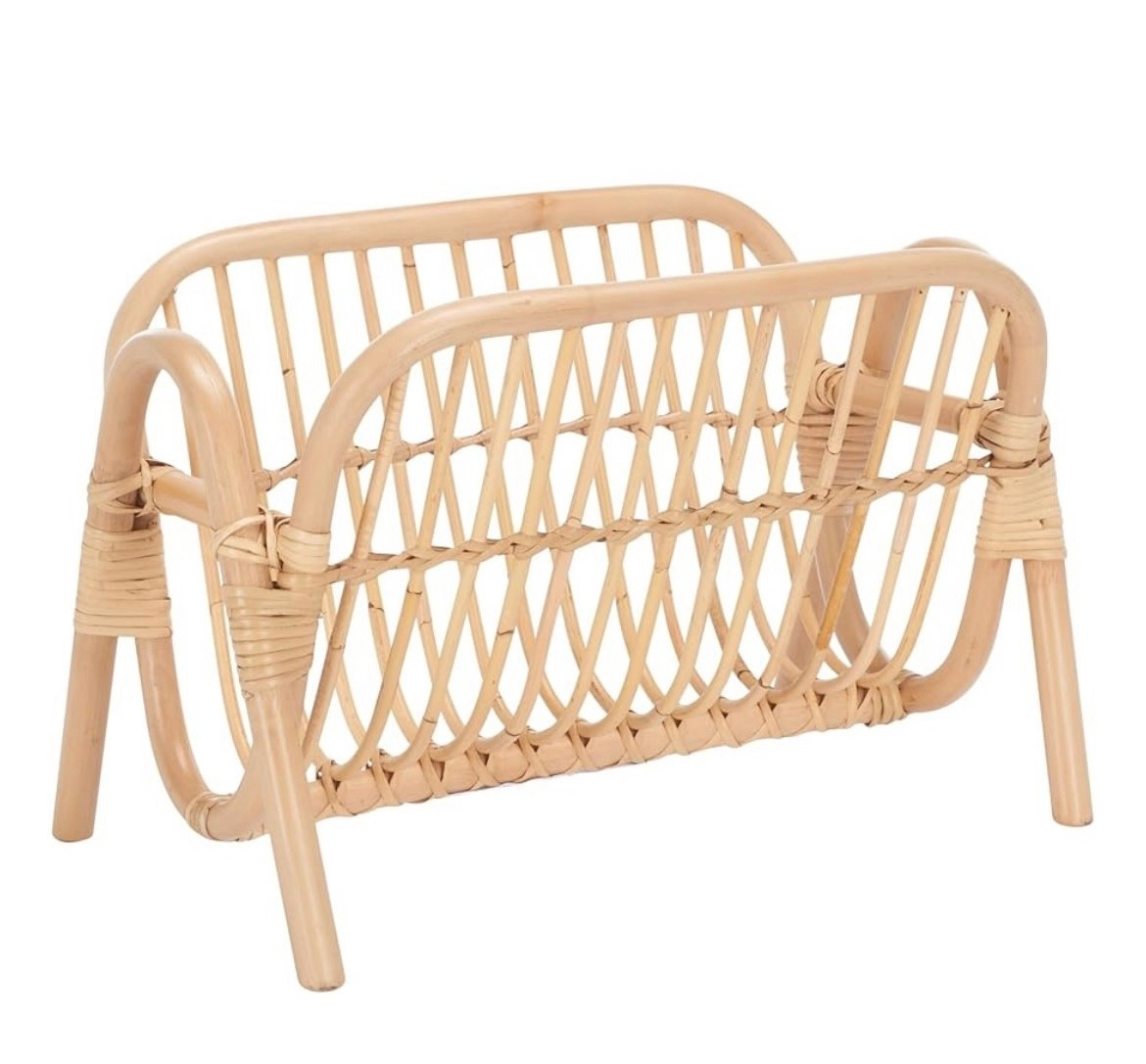 Cute rattan magazines holder 

#LTKSaleAlert #LTKmomlife #LTKHome