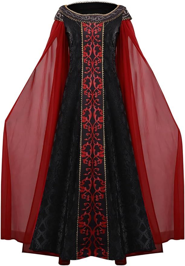 House of Dragon Rhaenys Velaryon Cosplay Costume Dress Rhaenys Velaryon Princess Dress Red Suits ... | Amazon (US)