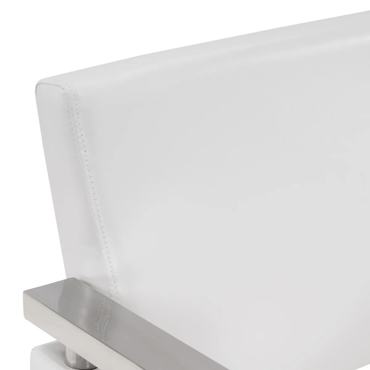 28" Wide Swivel Salon Chair, Hydraulic Pump Barber Chair, Faux Leather | Wayfair North America