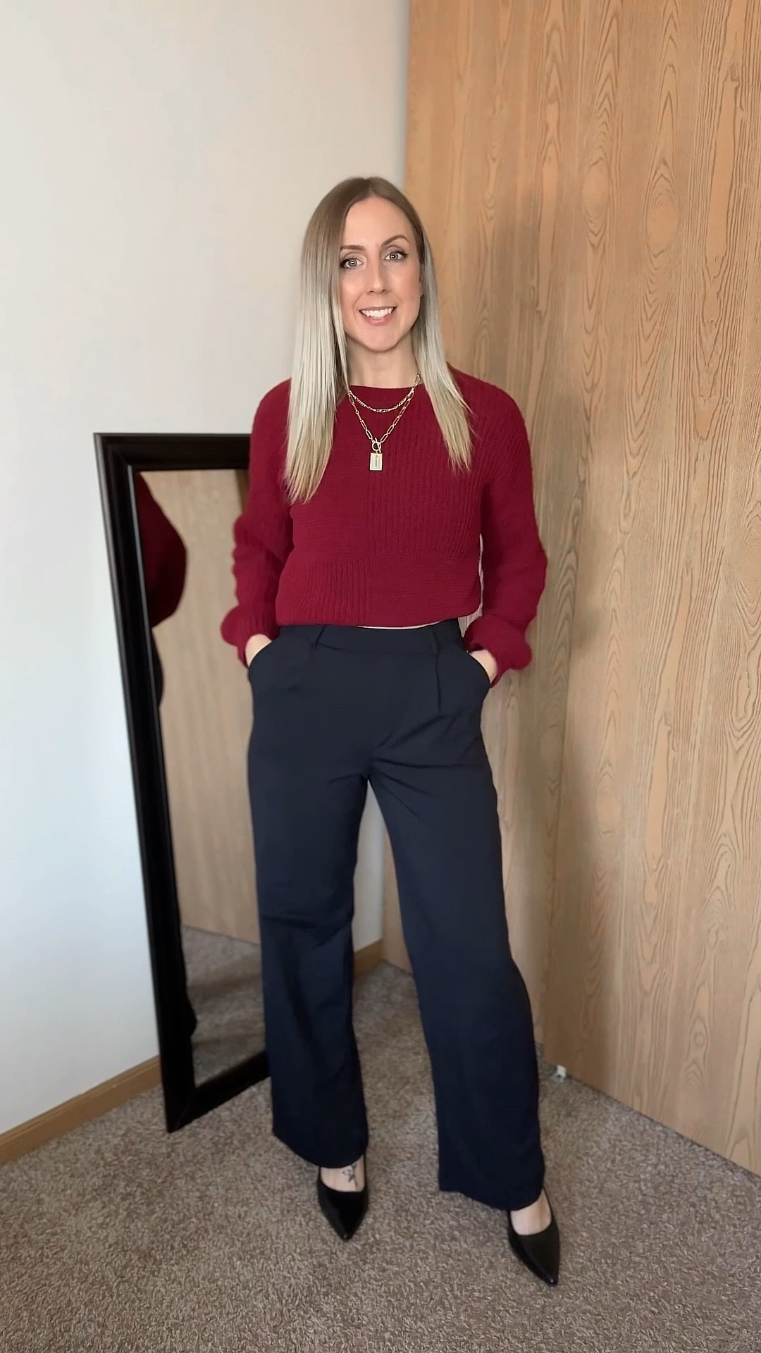 Wearing small tall in these Halara pants. 

#LTKootd #LTKWorkwear #LTKFindsUnder50