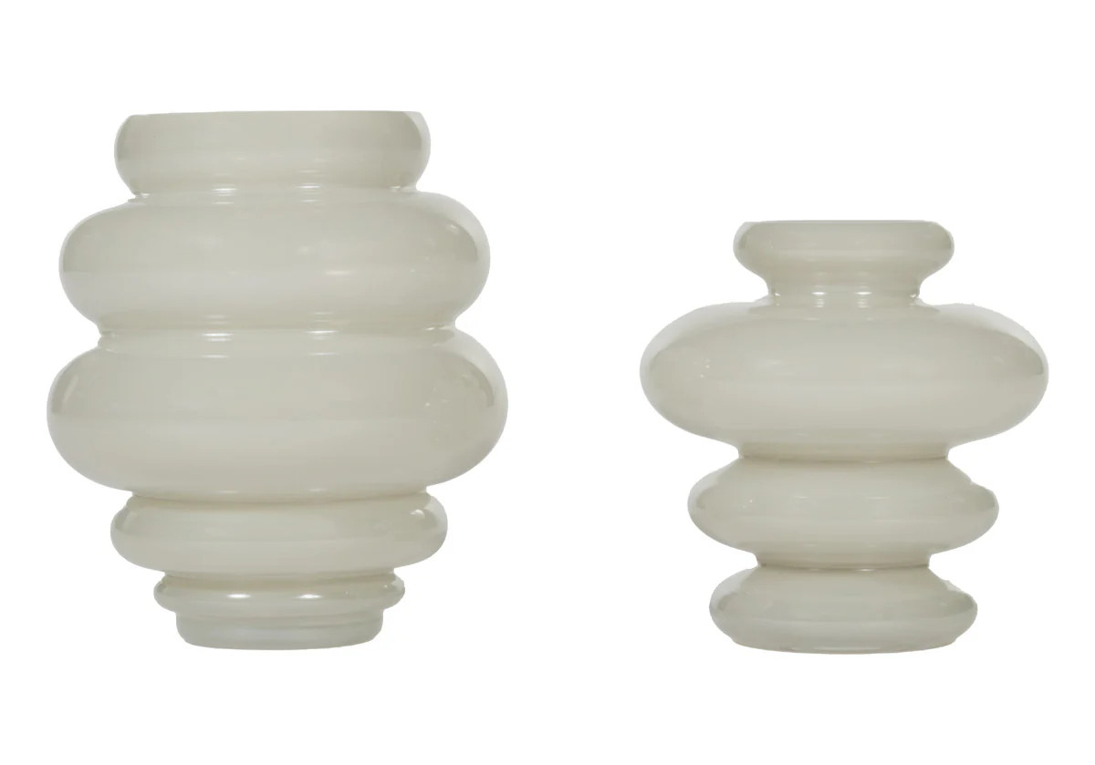 GLASS CHANNEL VASE | Steam | Alice Lane Home Collection