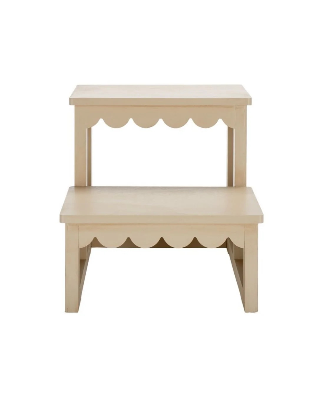 Scallop Step Stool | Brooke and Lou