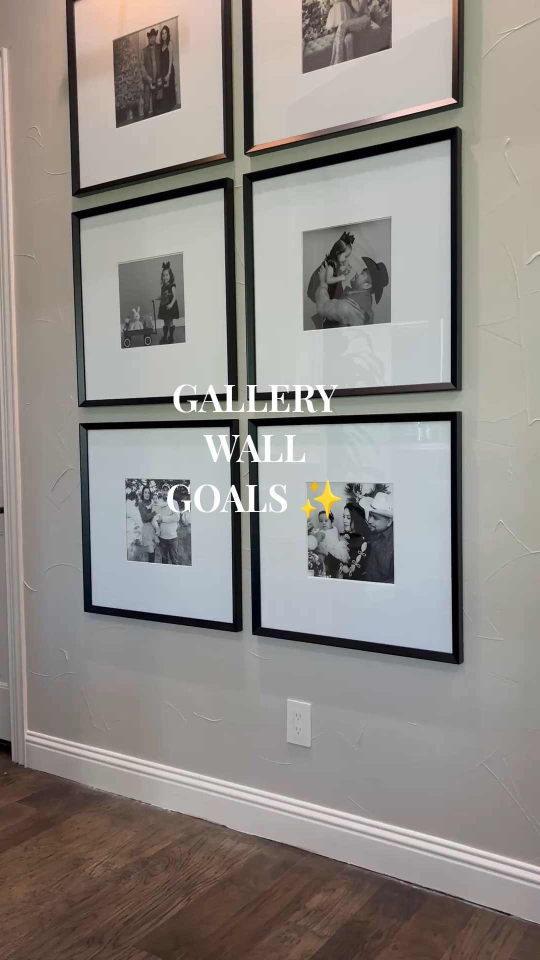 Gallery wall perfect for any entryway, hallway or living space! ✨. Gallery wall frames affordable find decor home 

#LTKSaleAlert #LTKHome #LTKStyleTip