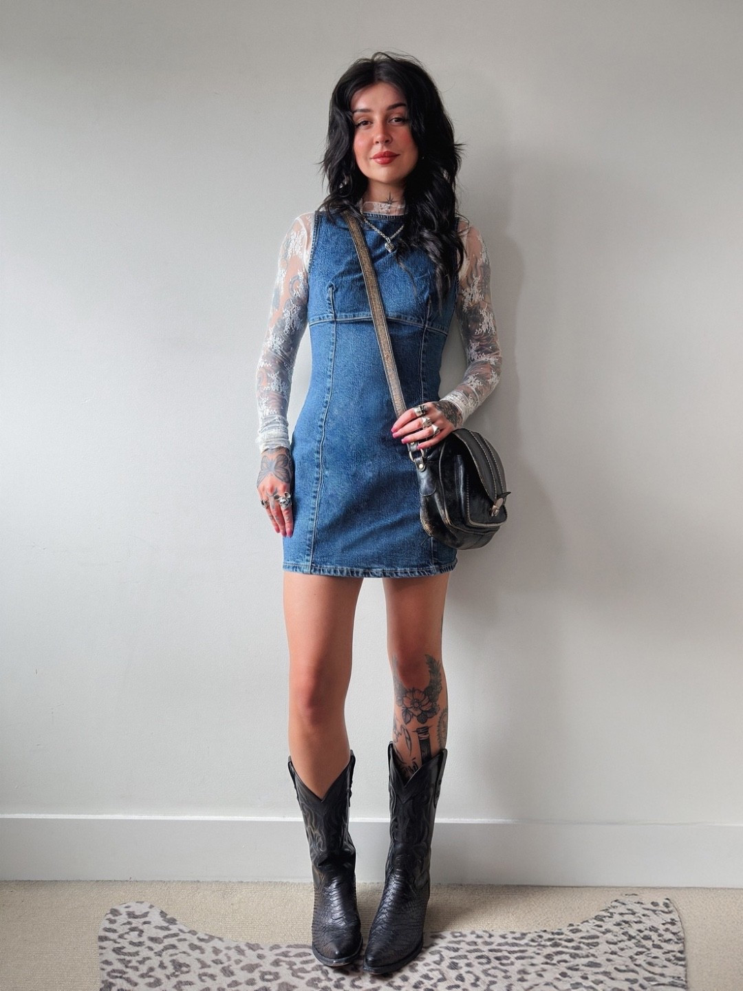 dress: old zara
lace top: free people
boots: vintage 
bag: vintagee

#LTKsummer #LTKuk #LTKfestival