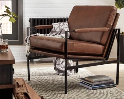 Puckman Leather Accent Chair | Ashley Homestore