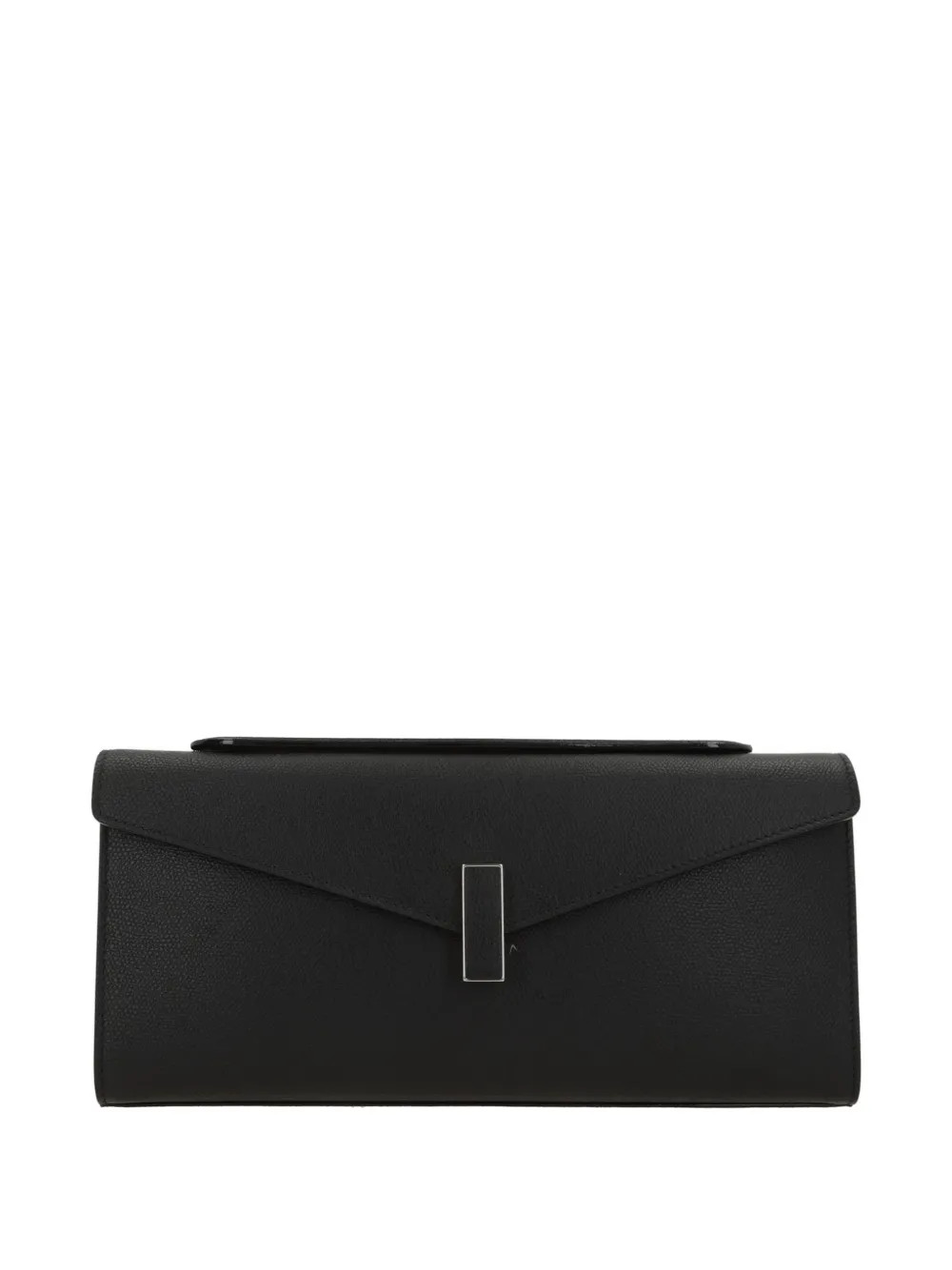 Valextra Leather Clutch Bag | Black | FARFETCH UK | Farfetch Global