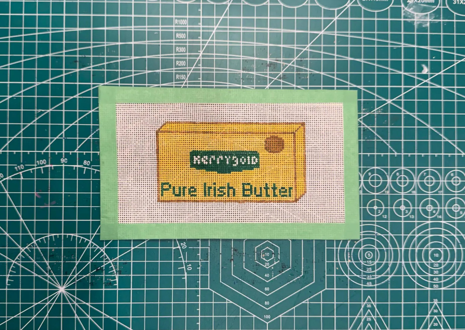 Stick of Butter Kerrygold Needlepoint Canvas | Etsy (Global)