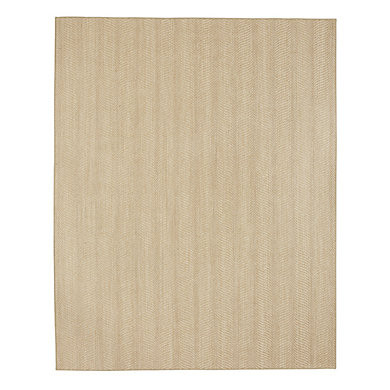 Dori Sisal Rug with Fish Scale Pattern & Tailored Surged Border | Ballard Designs, Inc.