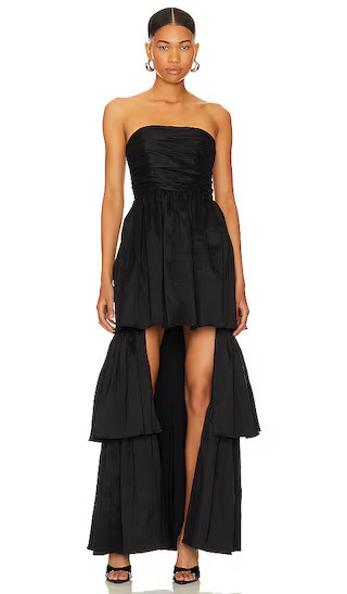 Michie Maxi Dress | Black Formal Dress Black Bridesmaid Dress Black Strapless Dress Black Outfit | Revolve Clothing (Global)
