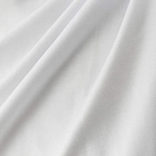 Texco Inc 60" ITY Heavy Stretch Jersey Knit Fabric, White 2 Yards | Amazon (US)