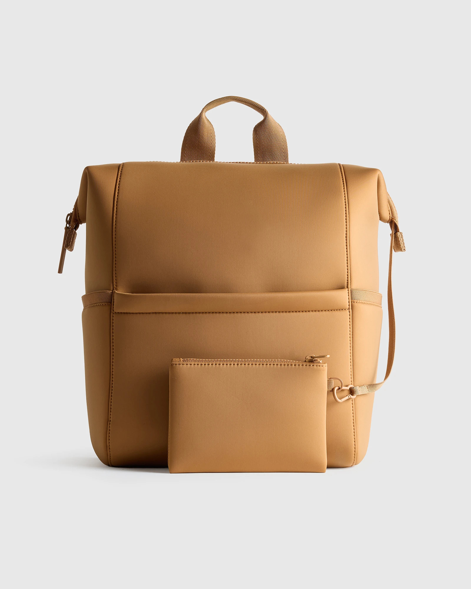 Quince | All-Day Neoprene Diaper Backpack in Black | Quince
