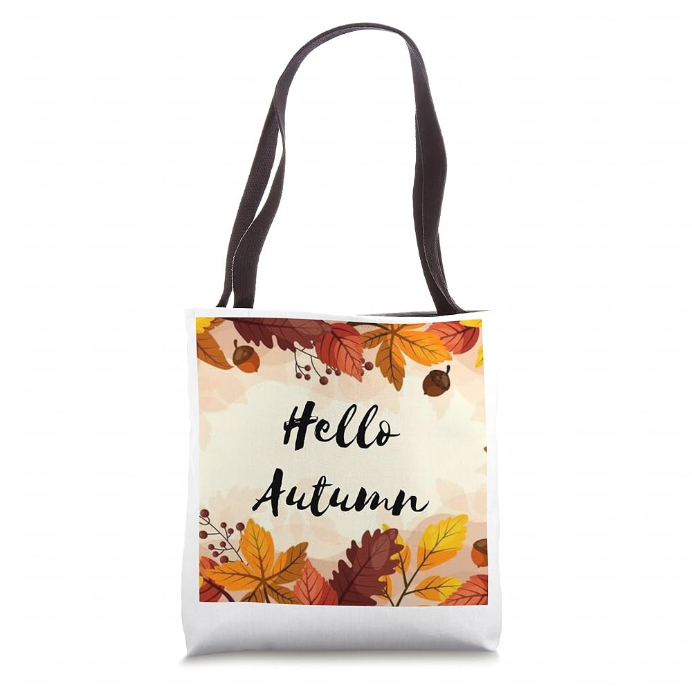 Hello Autumn Tote Bag | Amazon (US)