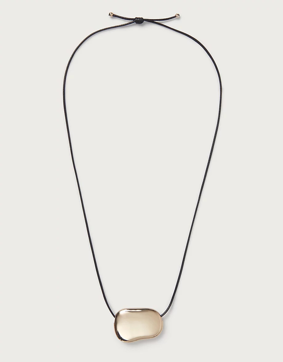 Cord Gold Pendant Necklace | Jewellery & Hair Accessories | The  Wh... | The White Company UK & ROW